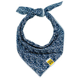 Howdy Blue Paisley Dog Bandana