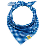 Crisp Summer Gingham Dog Bandana