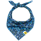 Forget Me Not Dog Bandana