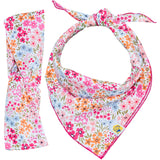 Groovy Fuchsia Florals Matching Set