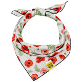 Classic Red Poppy Dog Bandana