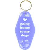 Lavender Motel Keychain