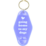 Lavender Motel Keychain