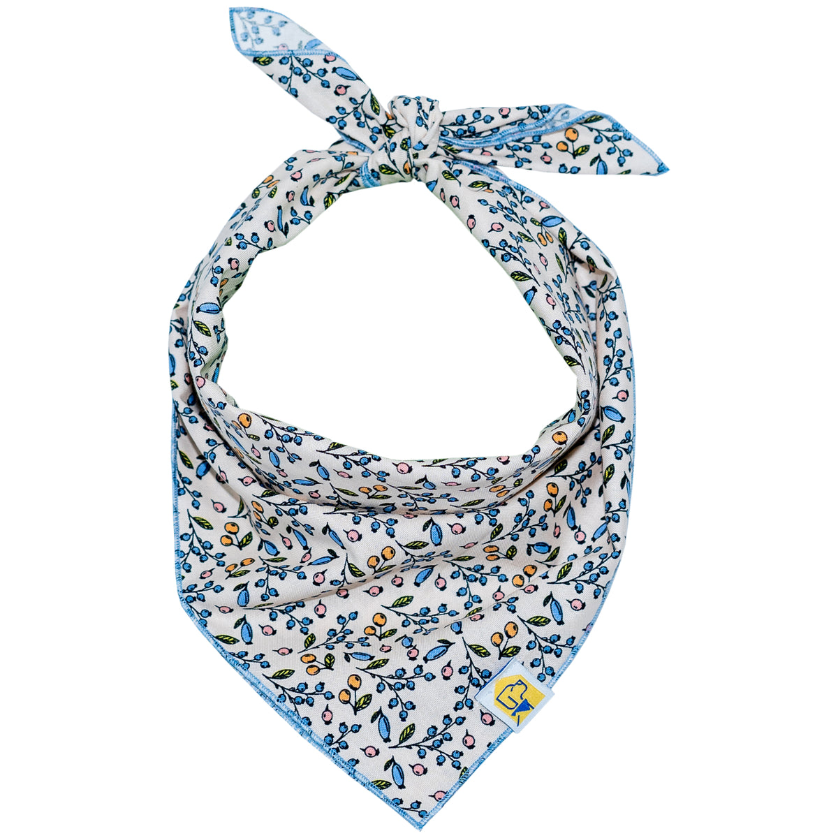 Blueberry Thicket Dog Bandana