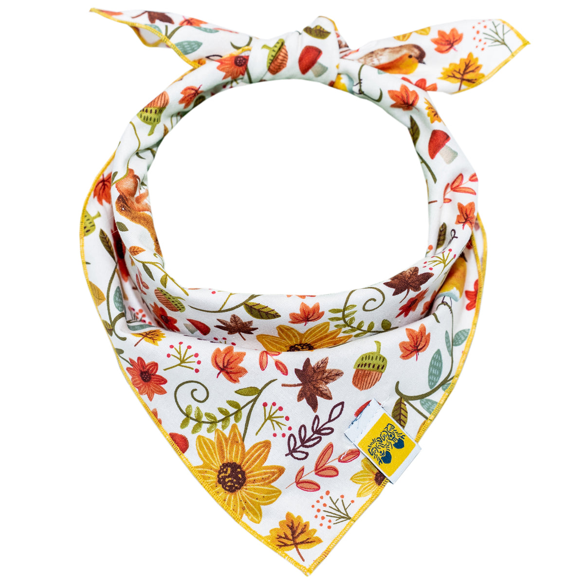 Fall Floral Dog Bandana