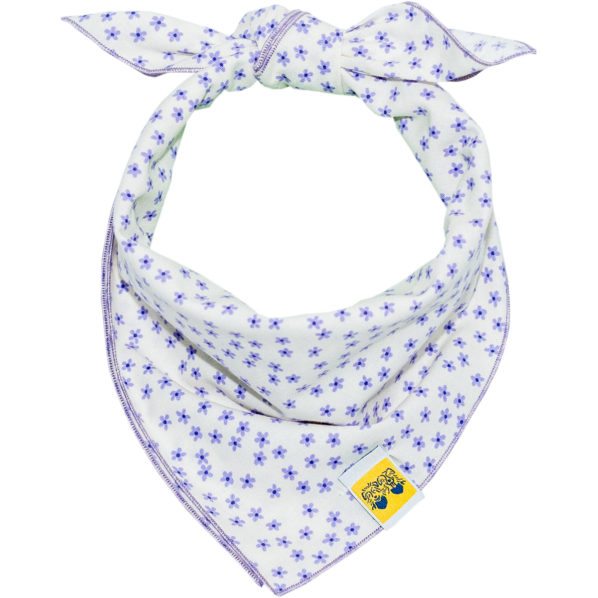 Purple Daisies Dog Bandana