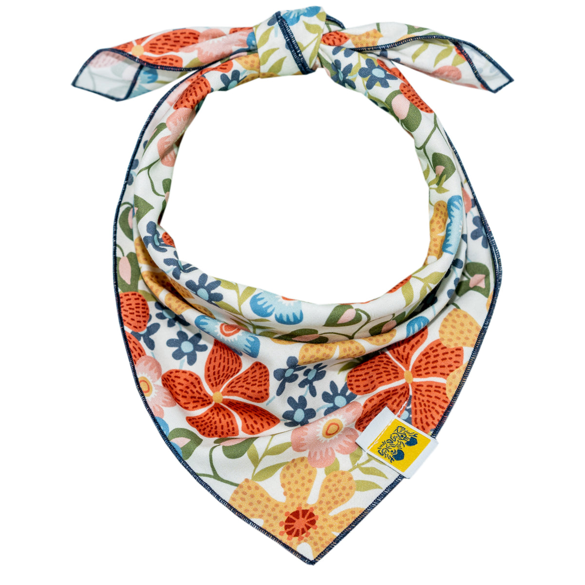 Quilted Wildflowers Dog Bandana