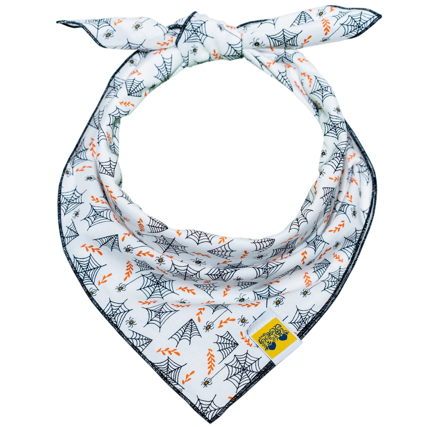 Spooky Webs Dog Bandana