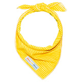 Cheerful Yellow Ribbon Dog Bandana
