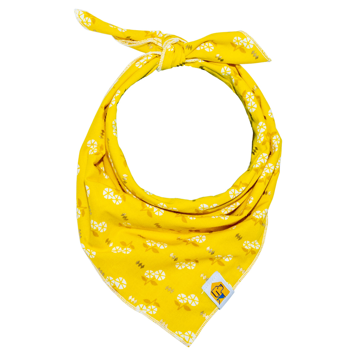 Daisy Yellow Bandana